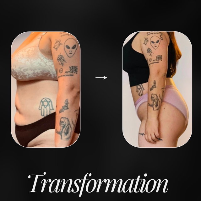 Transformation before after