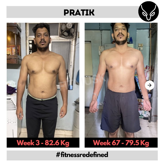 Transformation before after