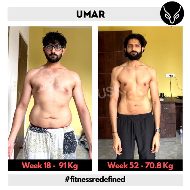 Transformation before after