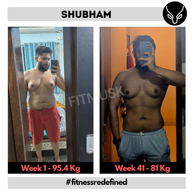 Transformation before after