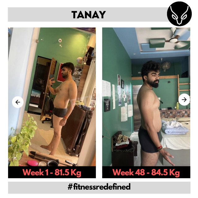 Transformation before after