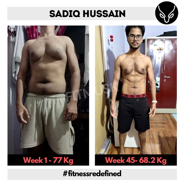 Transformation before after