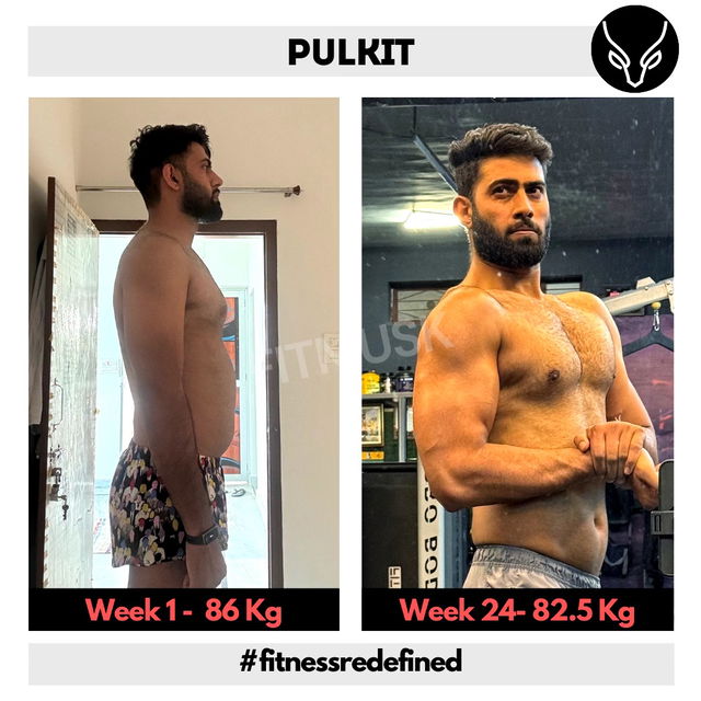 Transformation before after