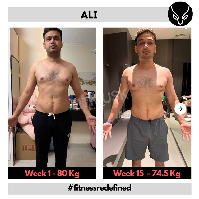 Transformation before after