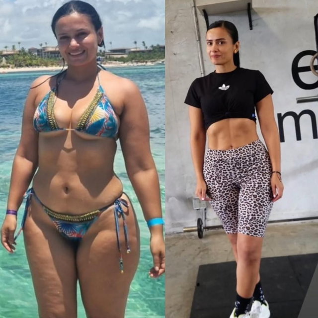 Transformation before after