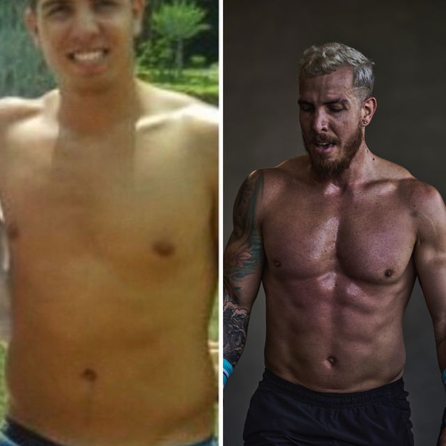 Transformation before after