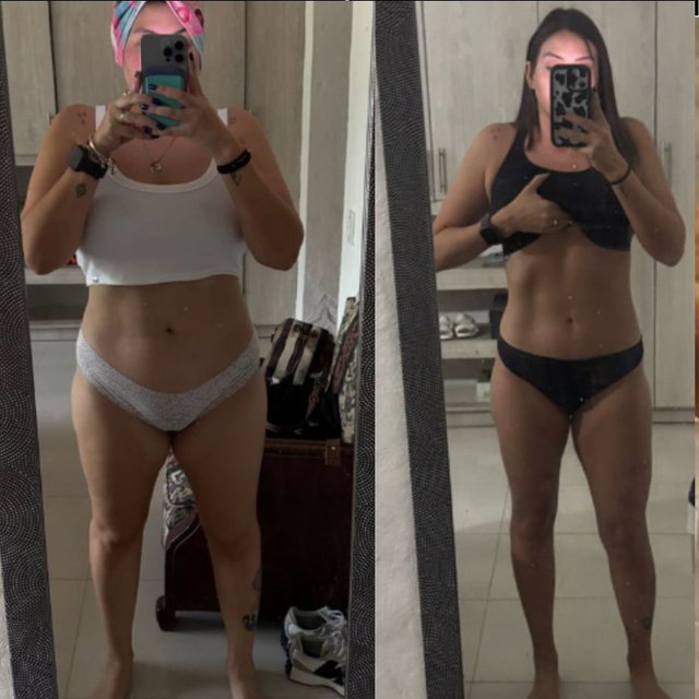 Transformation before after