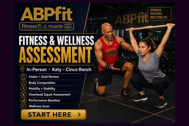 FITNESS & WELLNESS ASSESSMENT | In-Person