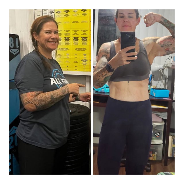 Transformation before after