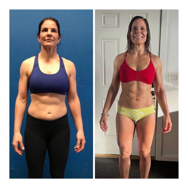 Transformation before after