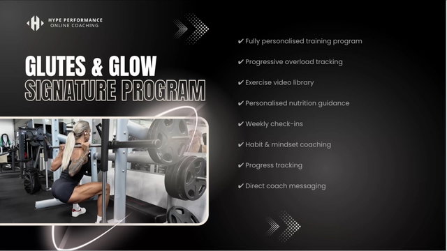 Glutes & Glow Signature Program