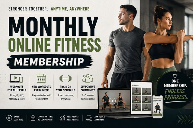 Monthly Online Membership