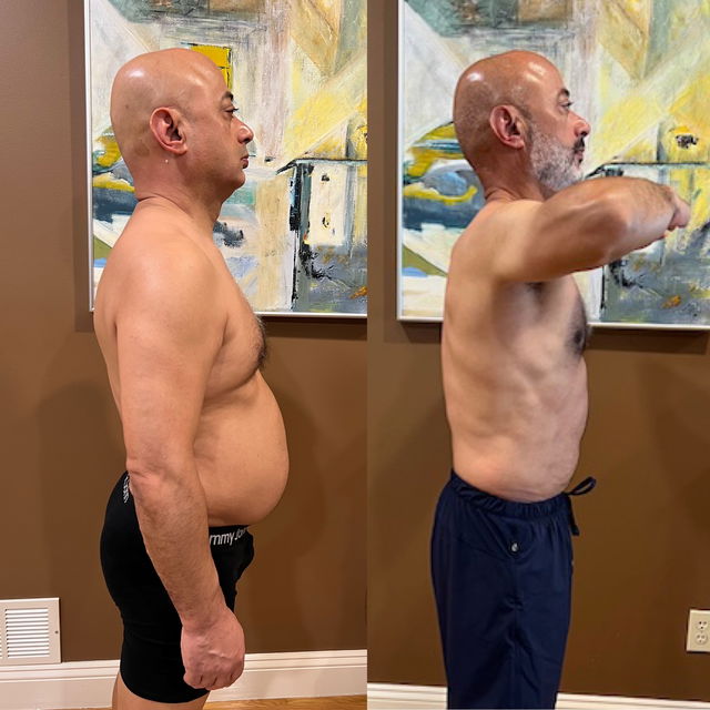 Transformation before after