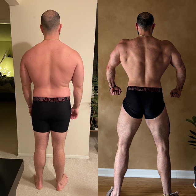 Transformation before after
