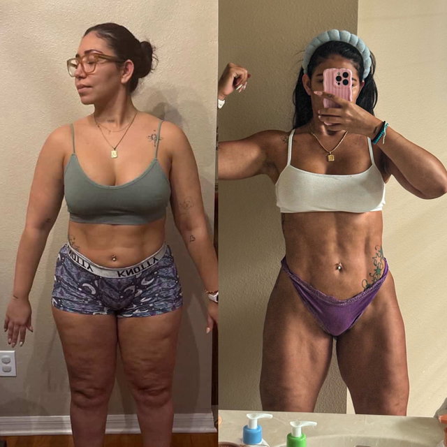 Transformation before after