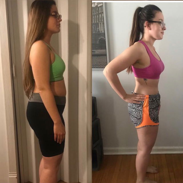 Transformation before after