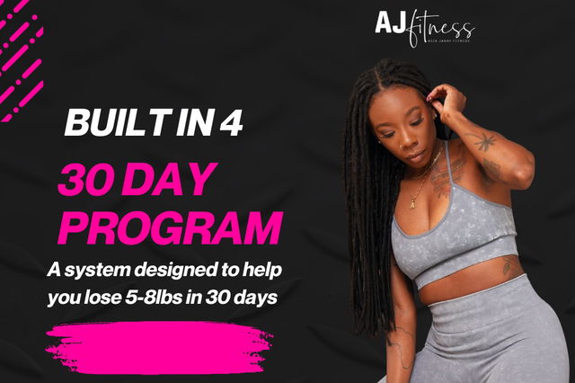 The Built In 4 Method - 30 Day Plan
