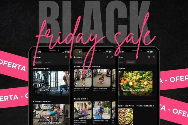 BLACK FRIDAY SALE 6 MONTHS WORKOUT MEMBERSHIP
