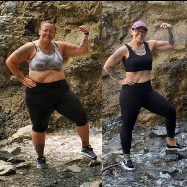 Transformation before after