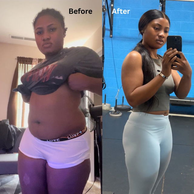 Transformation before after