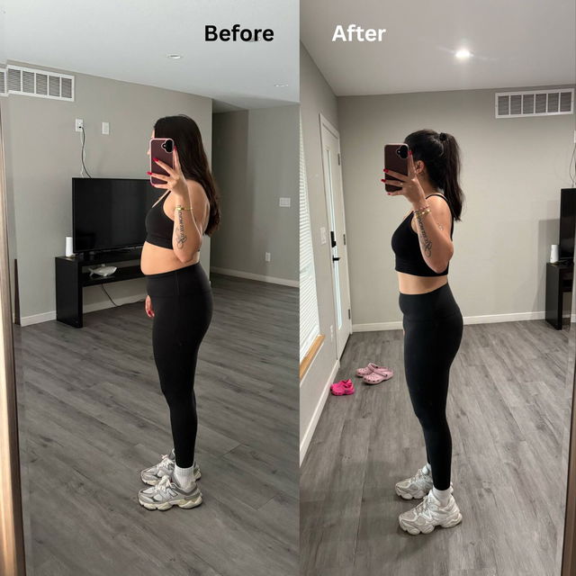 Transformation before after
