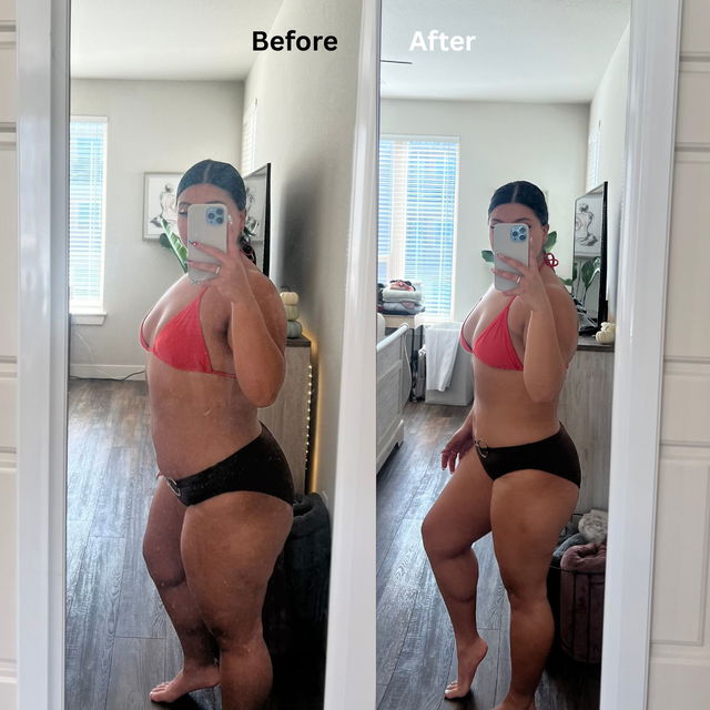 Transformation before after