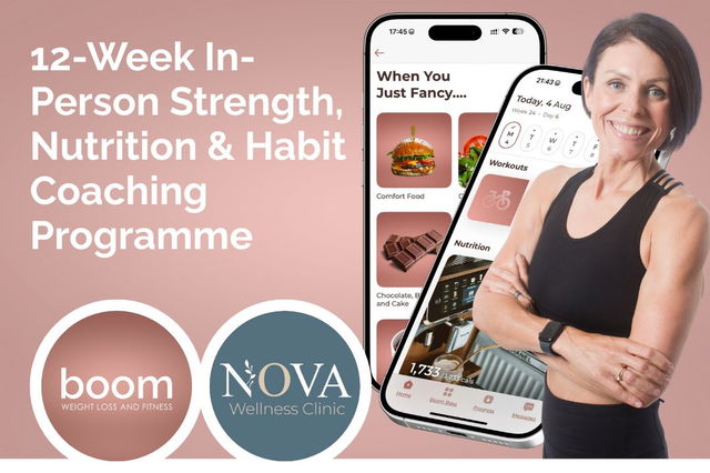 12-Week In-Person at Nova - Strength, Nutrition & Habit Coaching Programme 