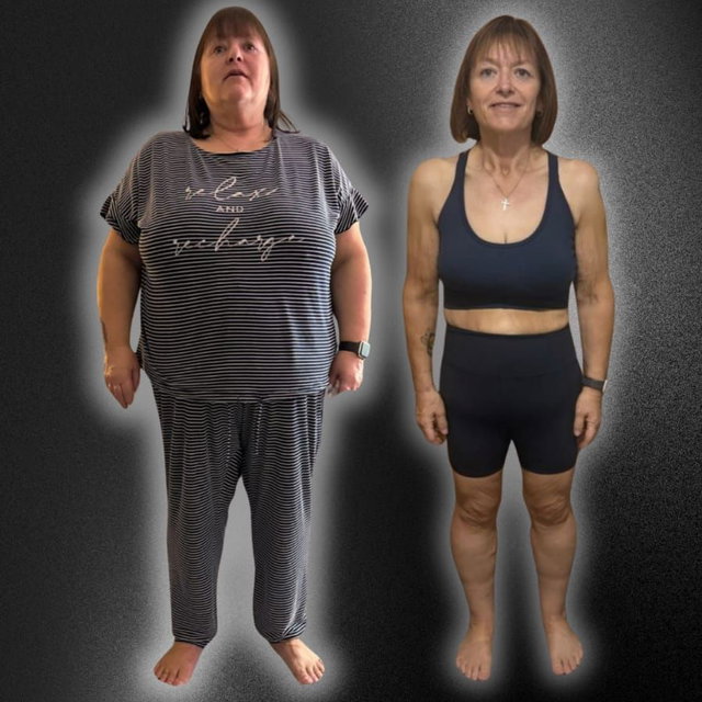 Transformation before after