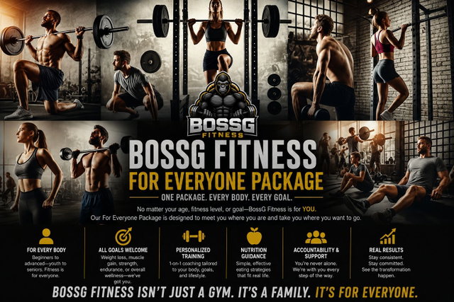 BossG Fitness For Everyone