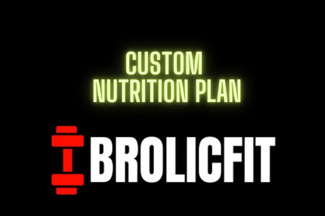 Custom Nutrition Plan