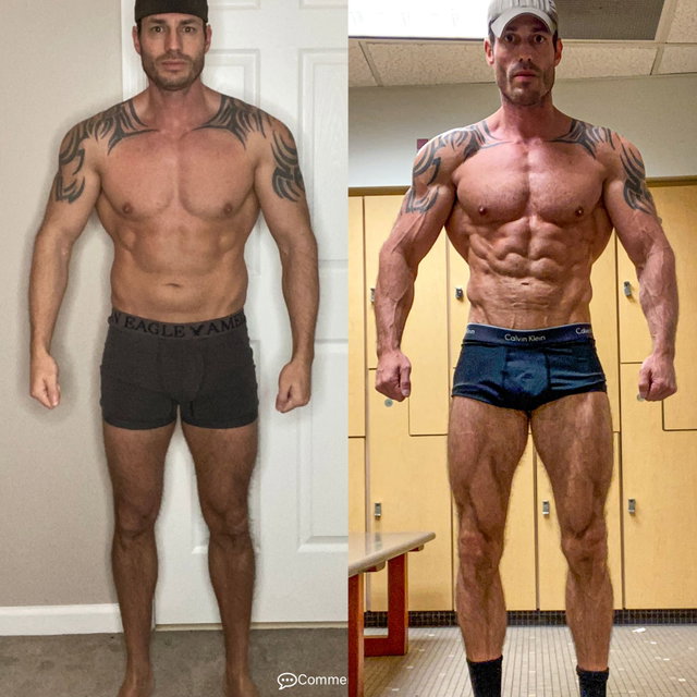 Transformation before after