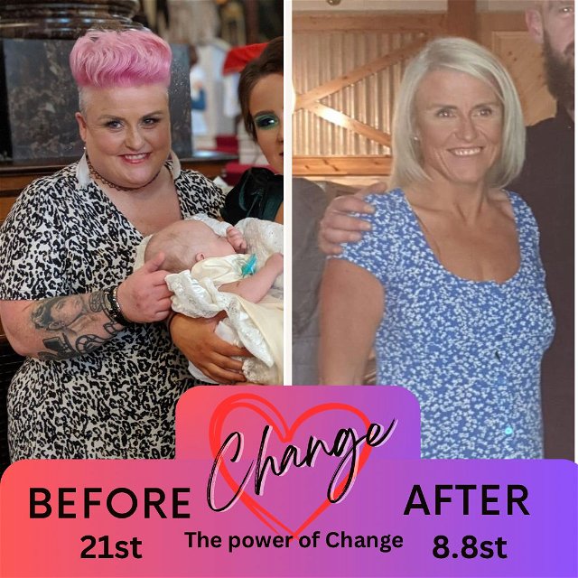 Transformation before after