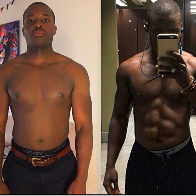 Transformation before after