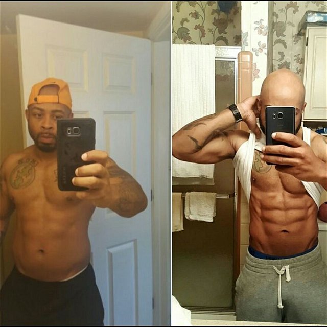 Transformation before after