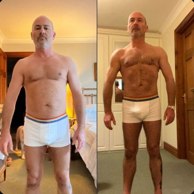 Transformation before after