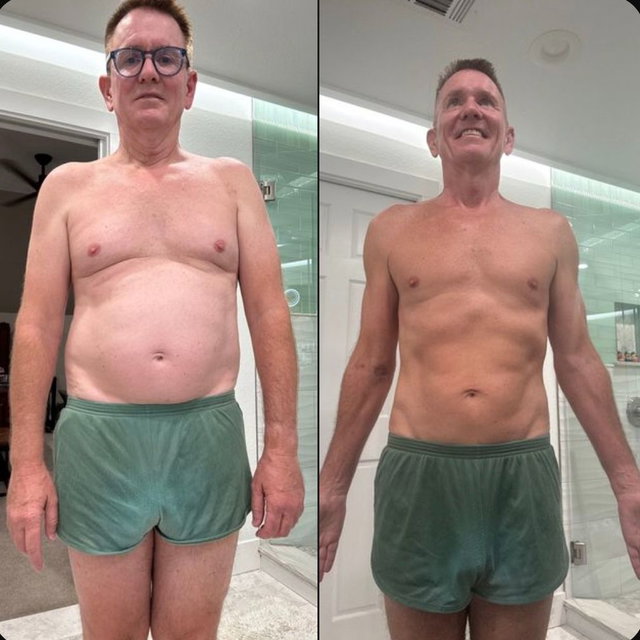 Transformation before after