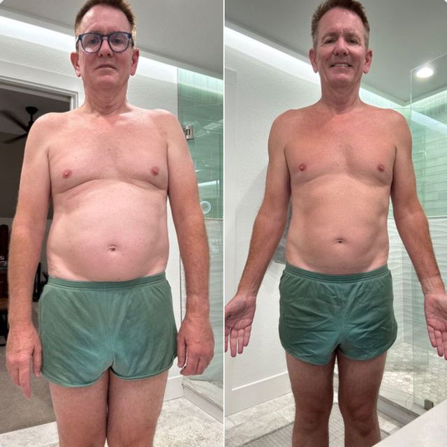 Transformation before after