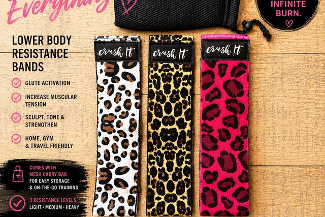 CRUSH !T Coaching Lower Body Sculpt Bands