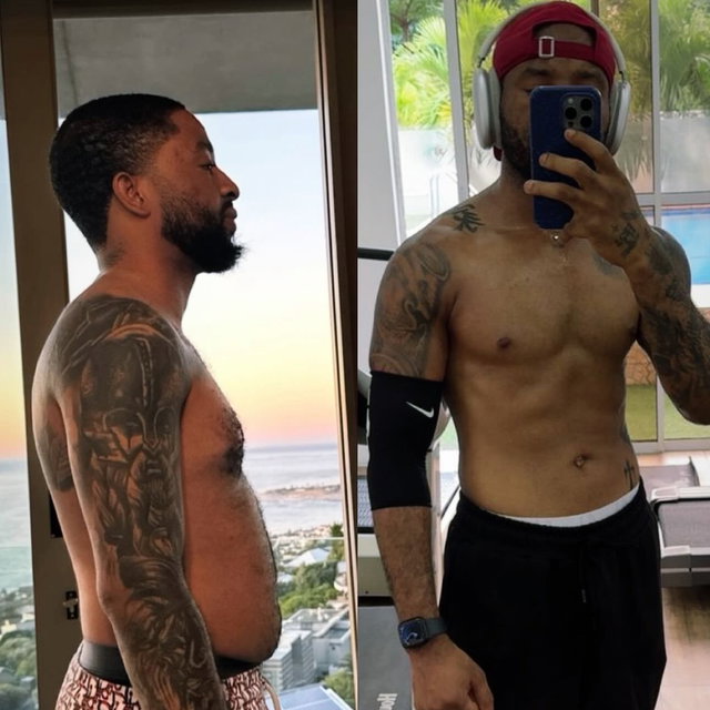 Transformation before after