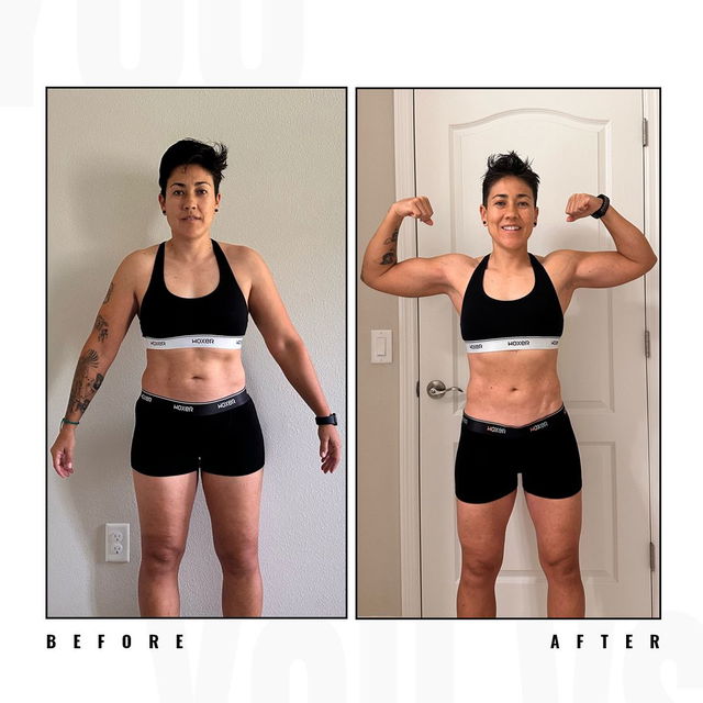 Transformation before after