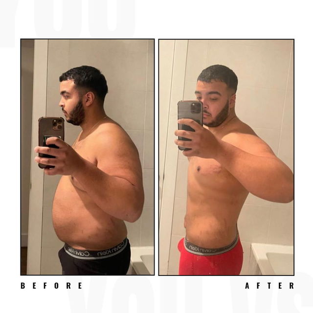 Transformation before after