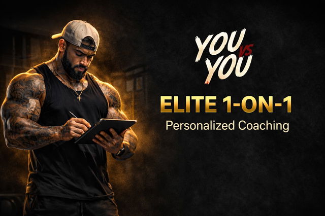 🔥 YOU VS YOU – 1:1 ELITE COACHING