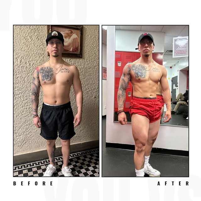 Transformation before after