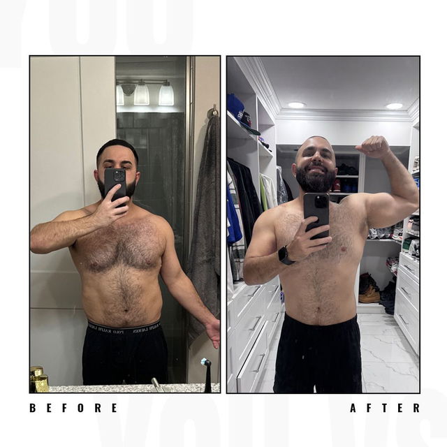 Transformation before after