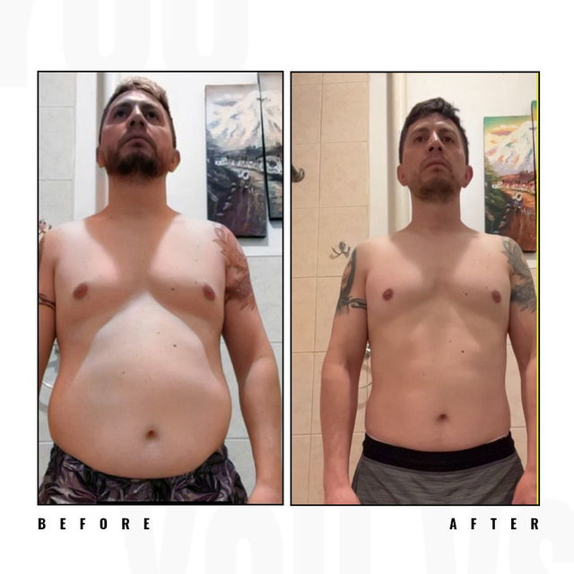 Transformation before after