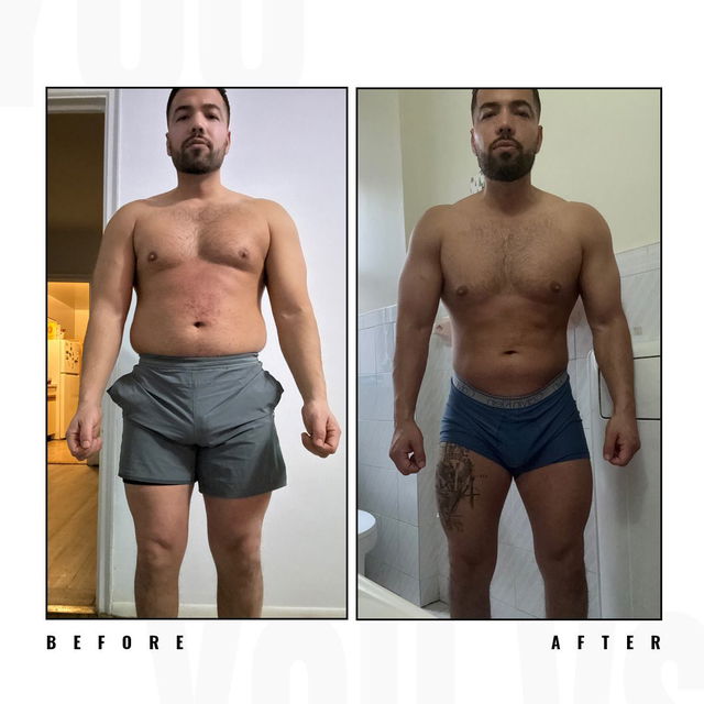 Transformation before after