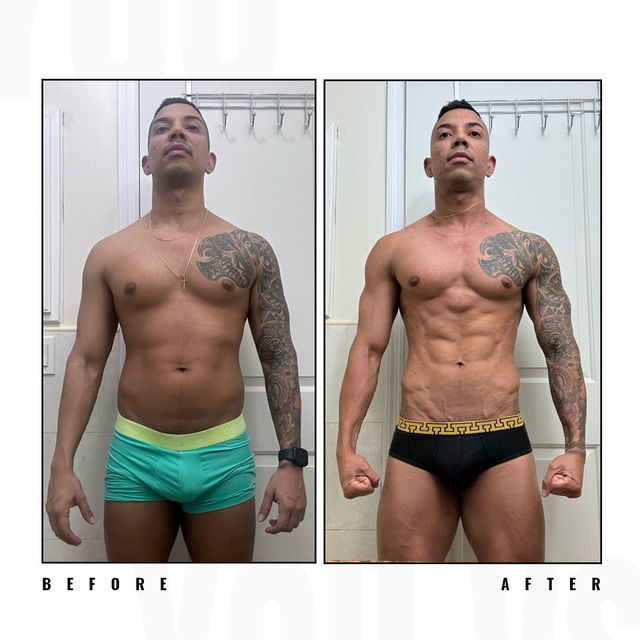 Transformation before after