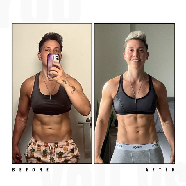 Transformation before after