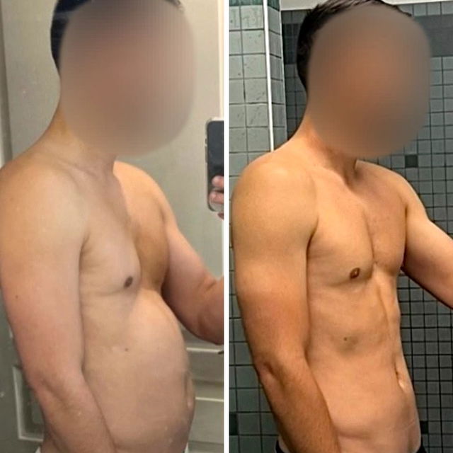 Transformation before after