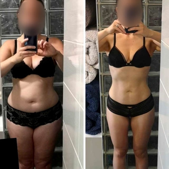 Transformation before after
